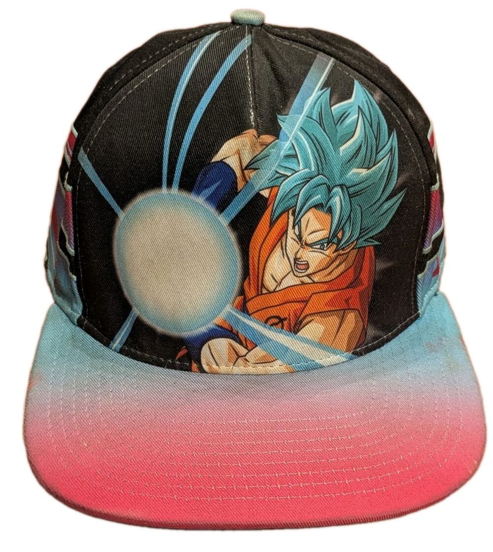 Drahonball Z GOKU Pink Ball Snapback Hat. One Size Fits All